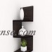 Modern 5 Layer Corner Floating Shelves Wall Mount Home Decor Display Shelf SPHP   